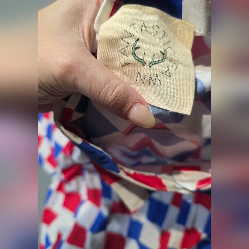 Fantastic Fawn Colorful Checkered Dress New In Poly Bag Size S/M/L available - Picture 7 of 10